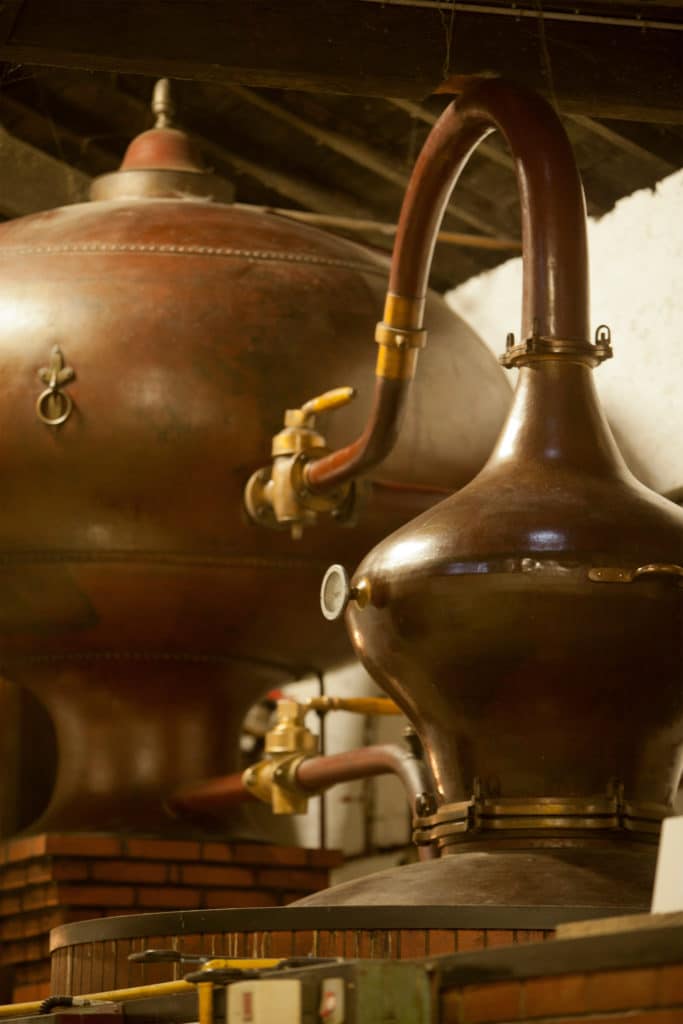 Processus Cognac en Alambic