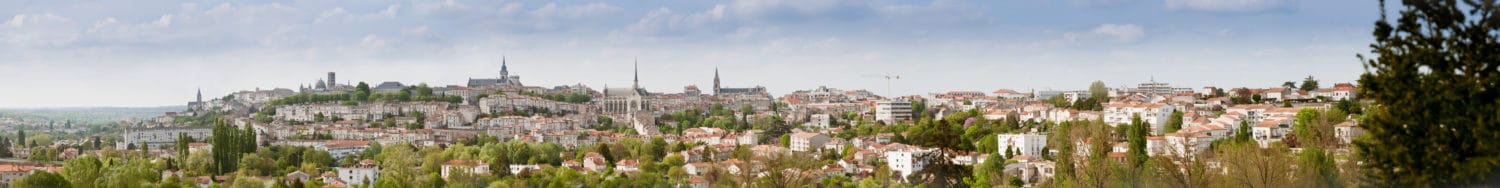 Vue panoramique d'Angoulême