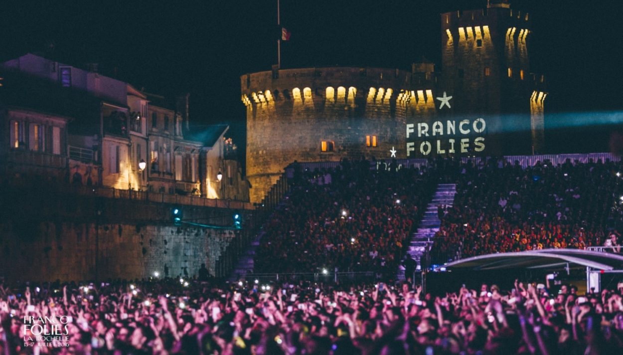 Les francofolies, festival de musique sur le port de La Rochelle