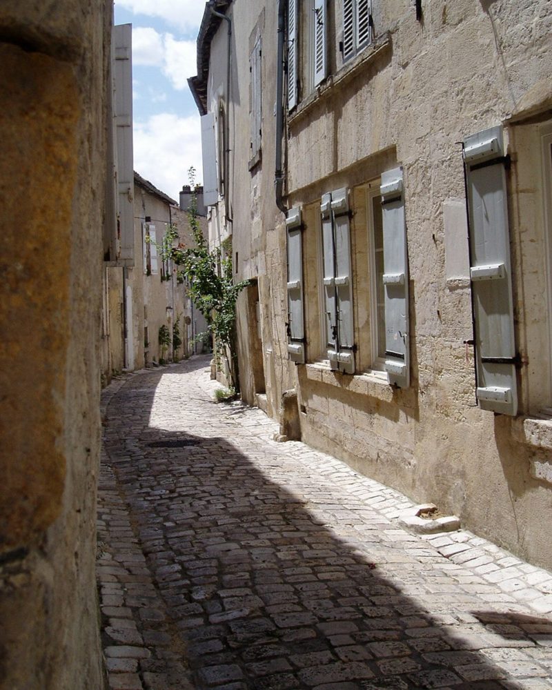 ruelles de la vieille ville de Cognac